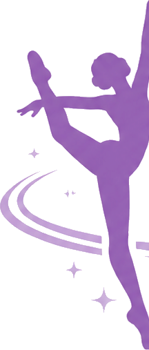 Sylwetka baleriny z logo MoveByAgata
